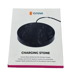 EINOVA Wireless Charging Stone Qi
Certified 10W High Speed white marble charger